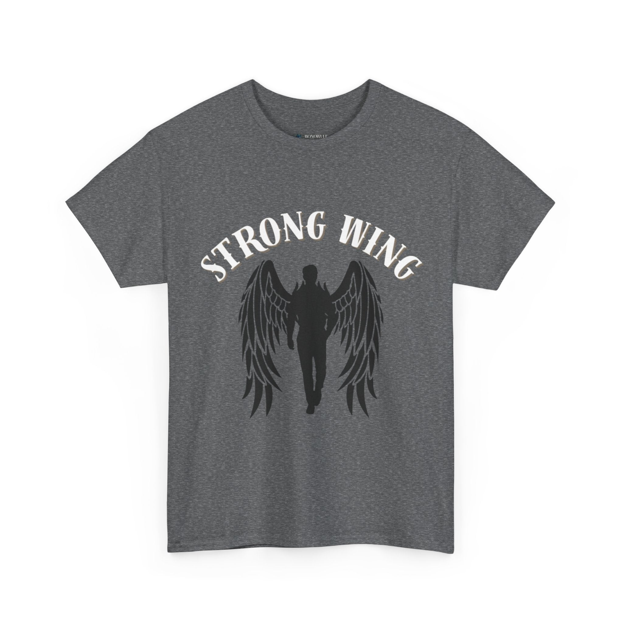Wing Graphic | Unisex Streetwear T-Shirt – Cool Graphic Tee Graphite Heather T-Shirt