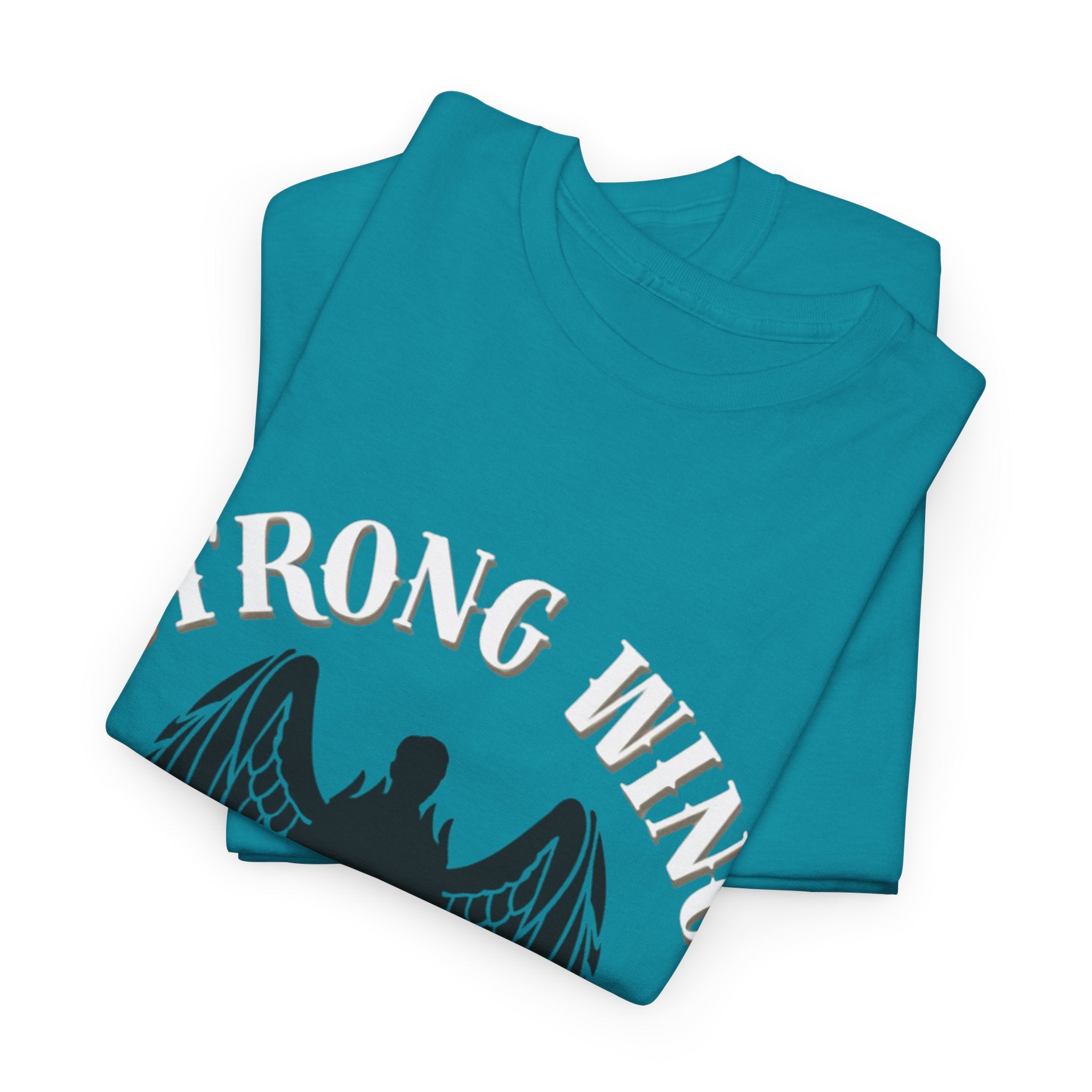 Wing Graphic | Unisex Streetwear T-Shirt – Cool Graphic Tee Tropical Blue T-Shirt