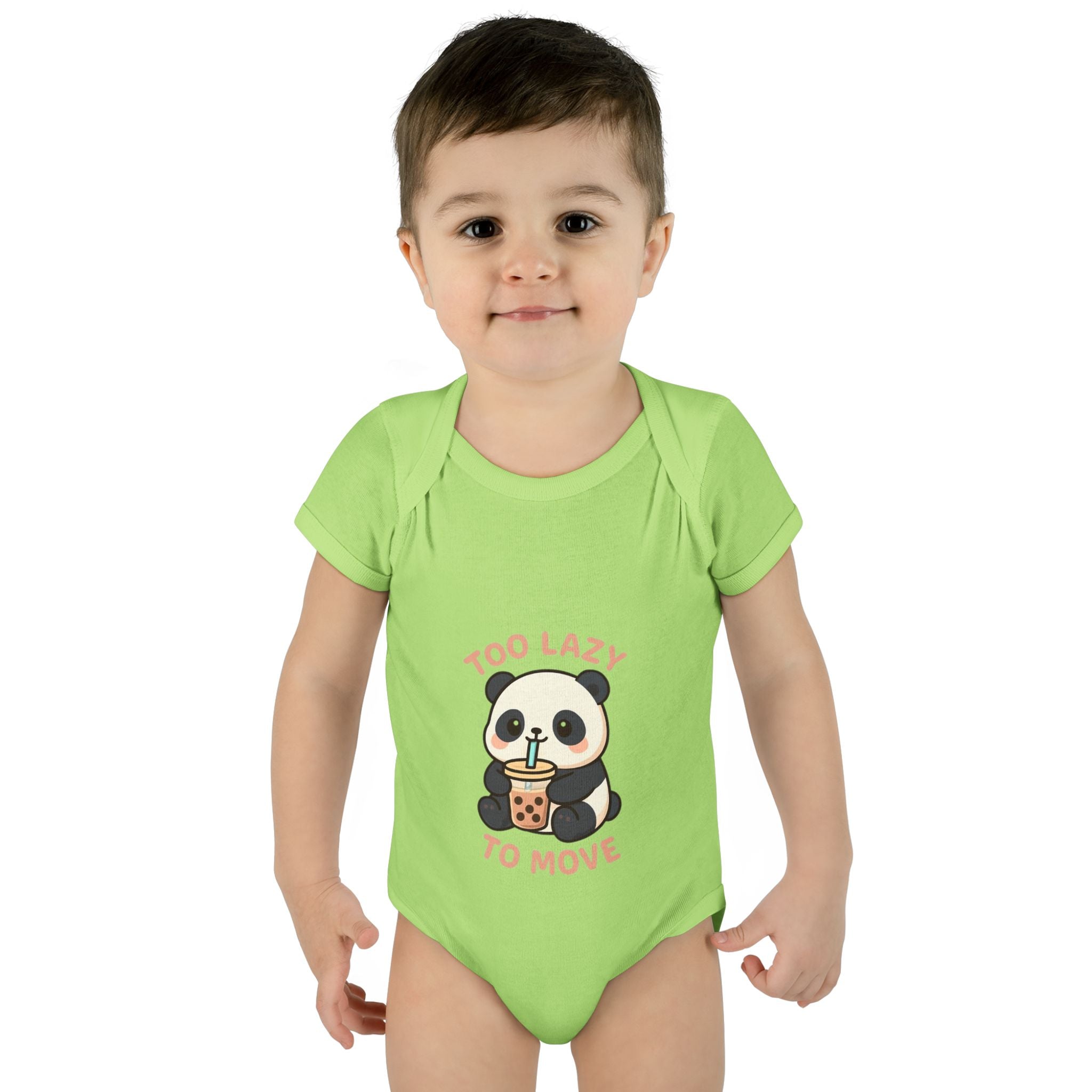 Cute Panda Baby Bodysuit, Infant Clothes, Newborn Outfit, Baby Shower Gift, Cute Baby Apparel, Gift for New Parents Pink Kids clothes