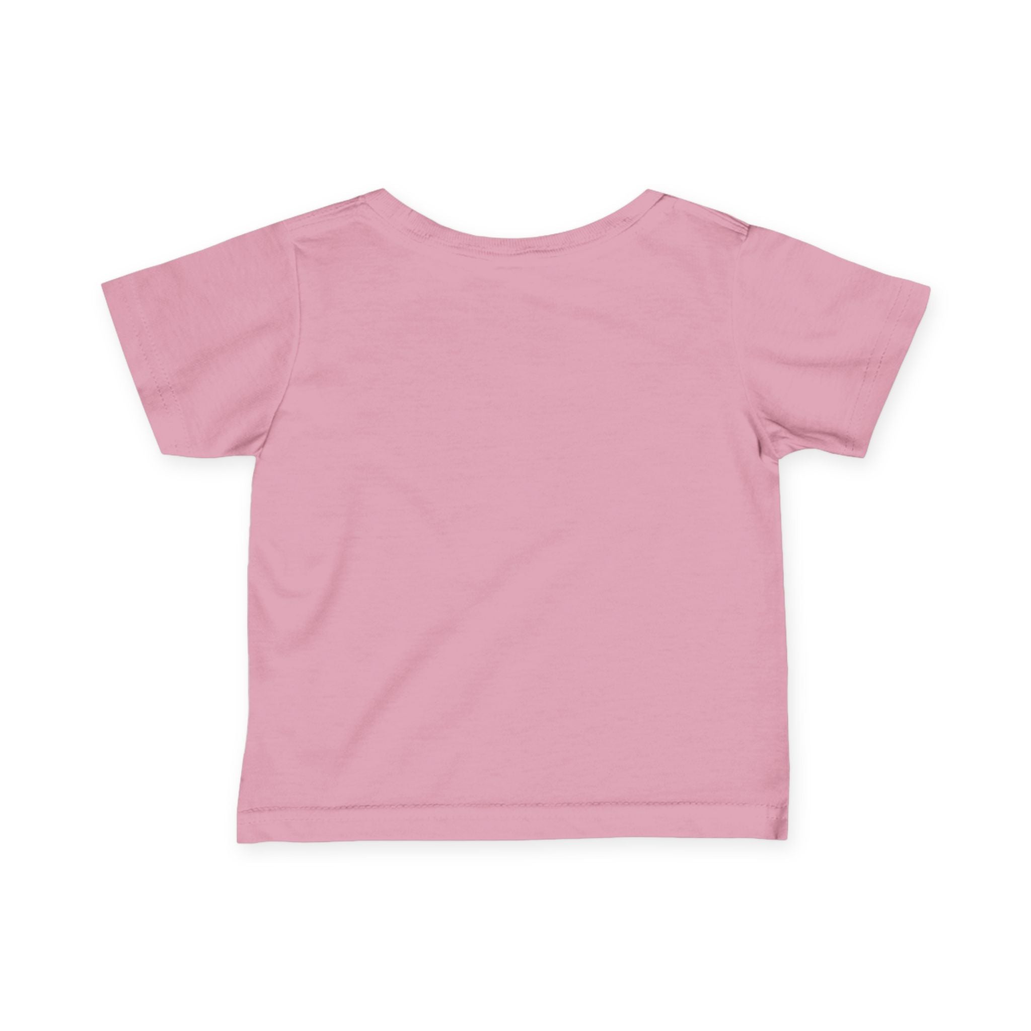 Cute Animal Infant Tee, Baby T-Shirt for Toddlers, Fun Playwear, Birthday Gift, Baby Shower Gift, Soft Jersey Tee Pink Kids clothes