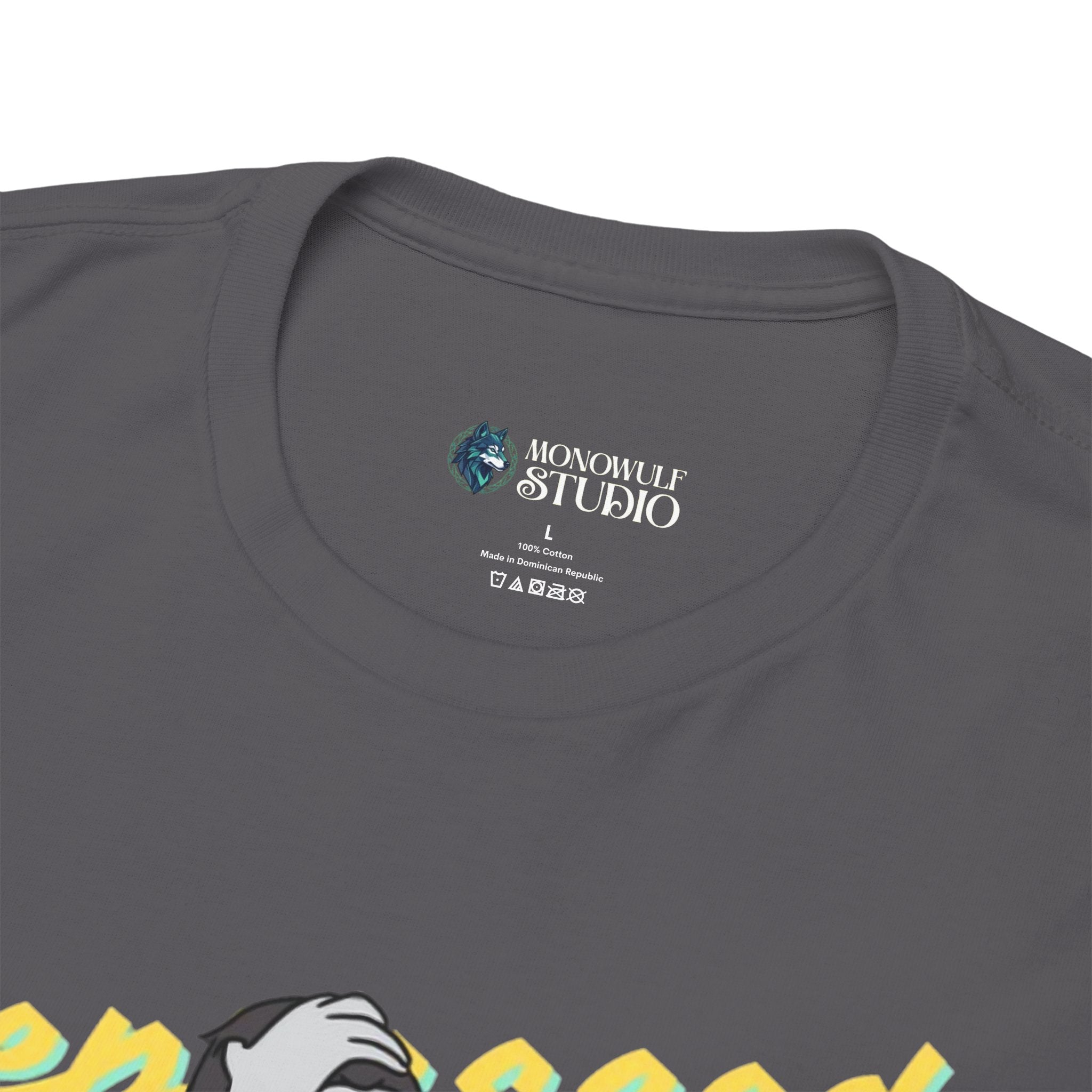 Unisex Heavy Cotton Tee - "Depressed" Graphic Tee for Comfort and Humor, Perfect for Casual Wear, Gifts, Self-Care Charcoal T-Shirt