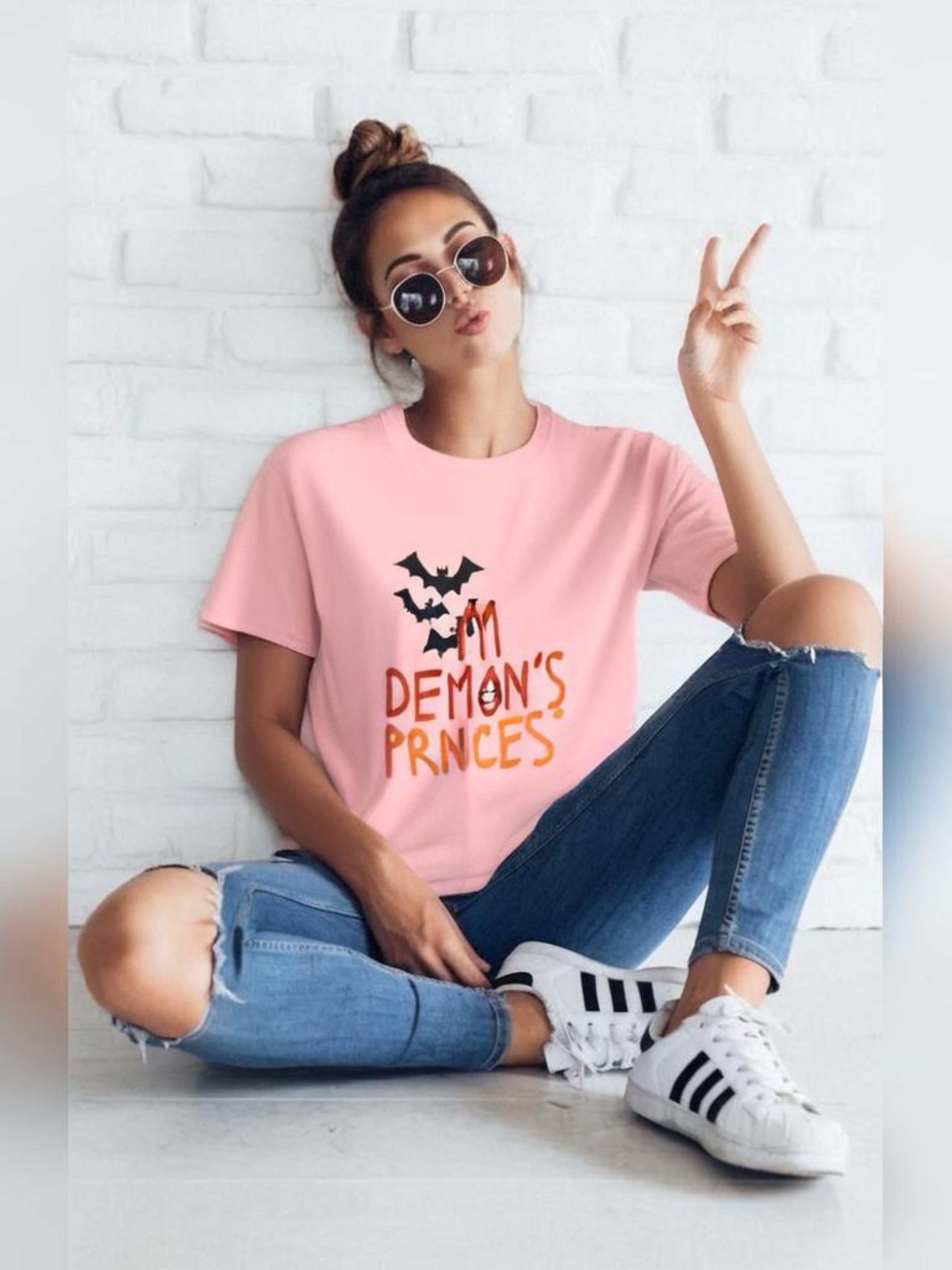 Demon's Princess  Tee - Halloween Costume, Fall season clothes MonoWulf Studio