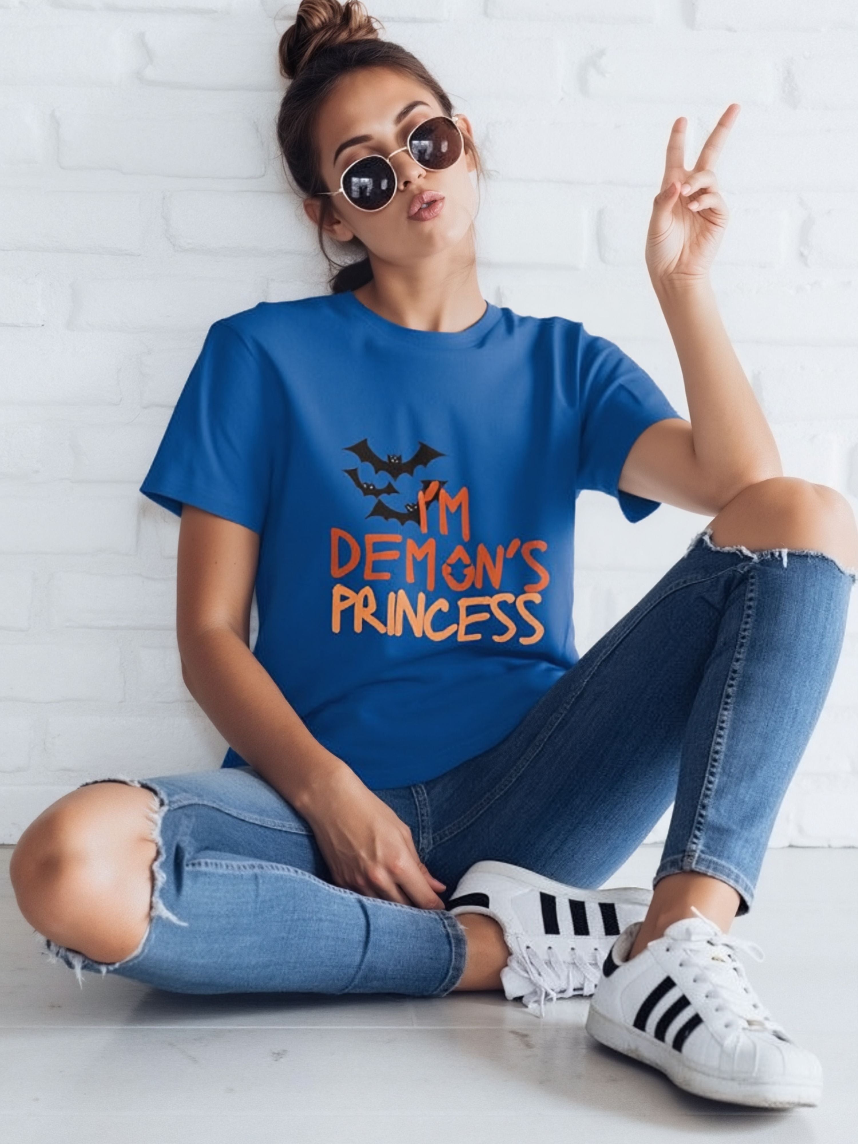 Demon's Princess  Tee - Halloween Costume, Fall season clothes MonoWulf Studio