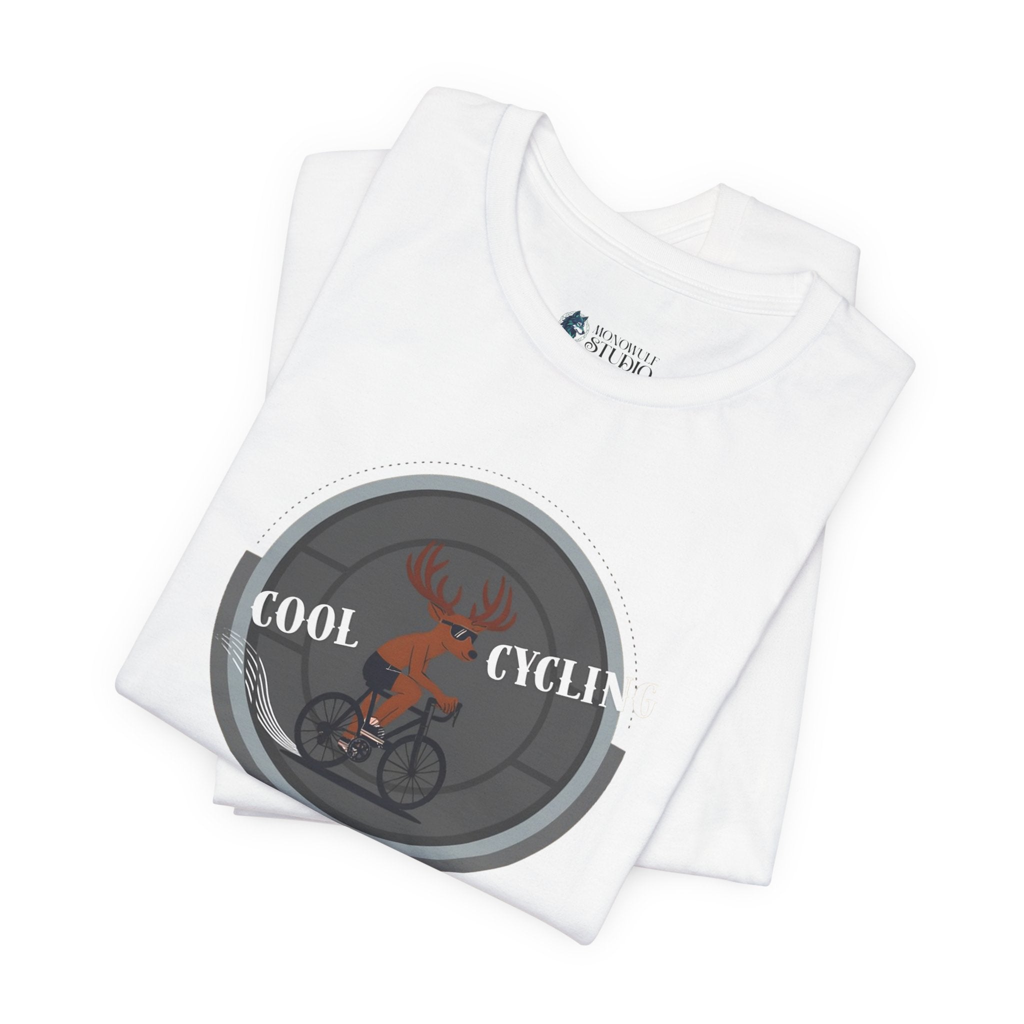 Cool Cycling Unisex Tee - Perfect for Cyclists, Gift for Fitness Enthusiasts, Casual Outfit, Outdoor Activities, Bike Lovers T-Shirt Athletic Heather T-Shirt