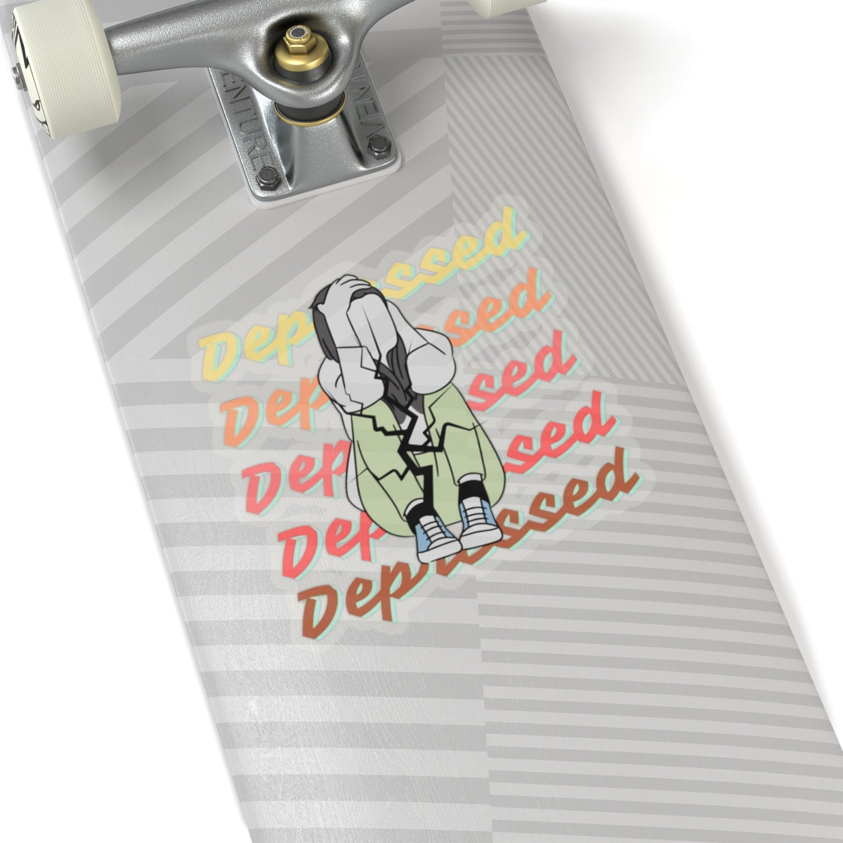 Emotional Stickers 6" × 6" White Paper products