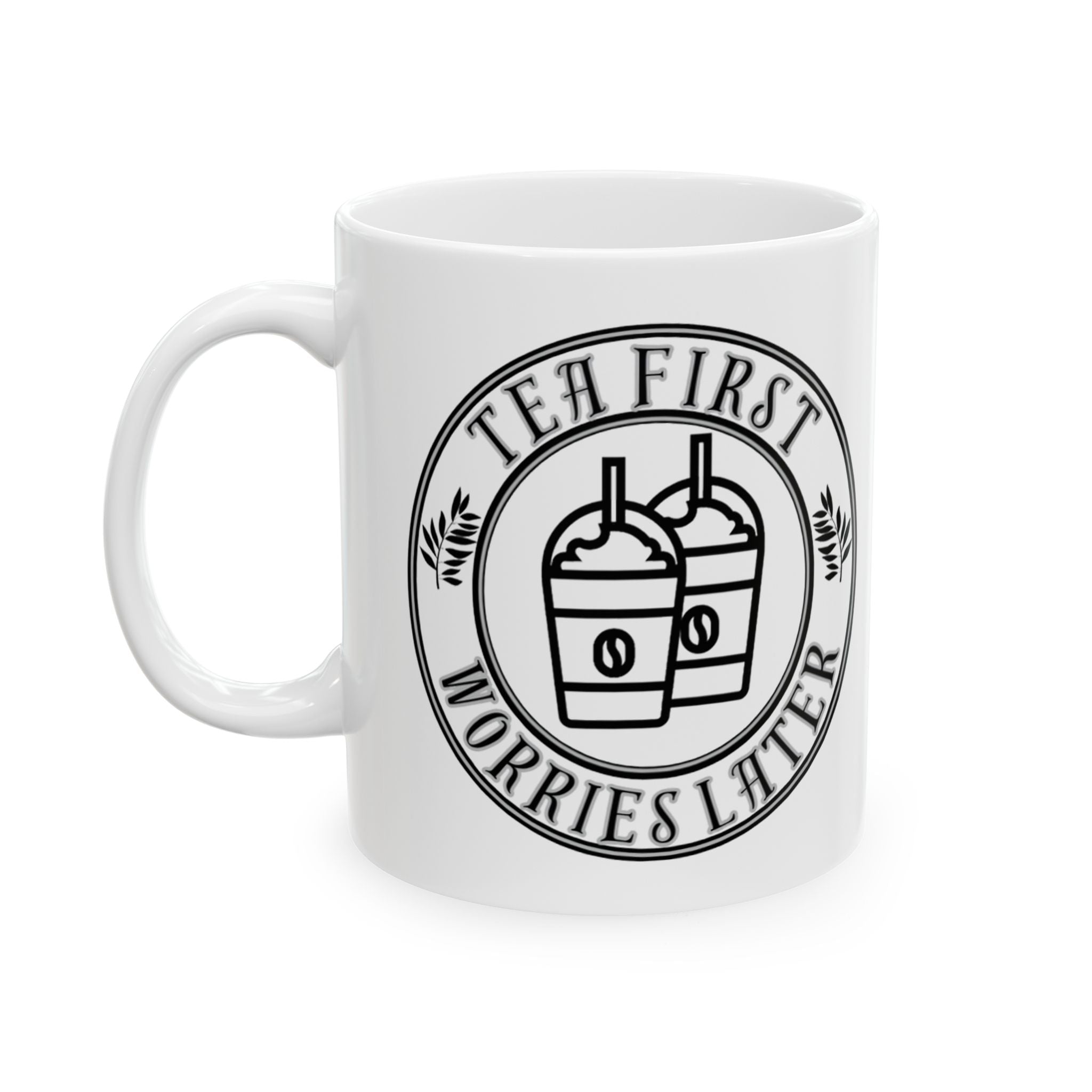 Tealist Worrister Coffee Cup – Stylish Ceramic Mug for Everyday Use 11oz Mug