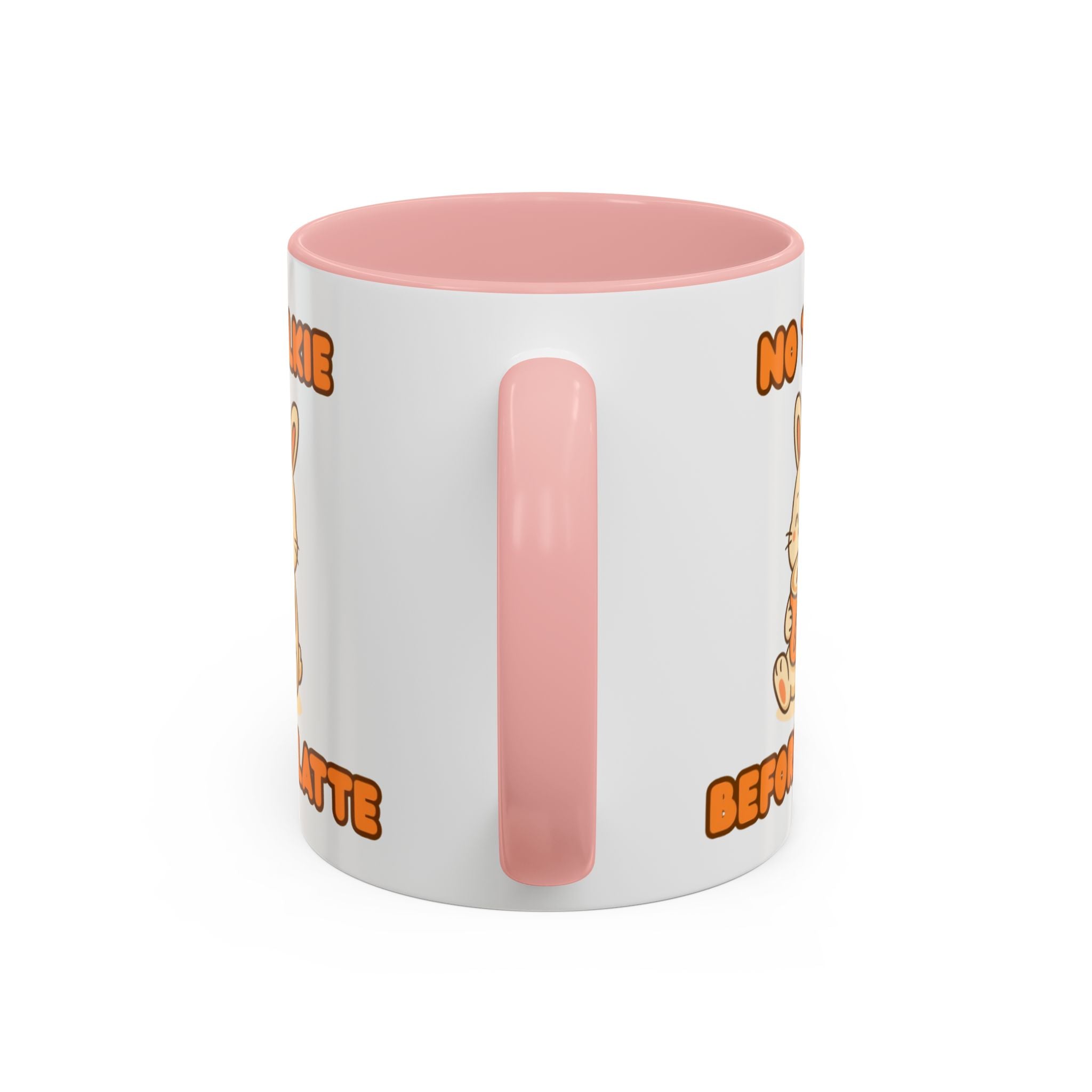 Funny Bunny Coffee Mug – Cute Ceramic Cup for Everyday Use 11oz Pink Mug