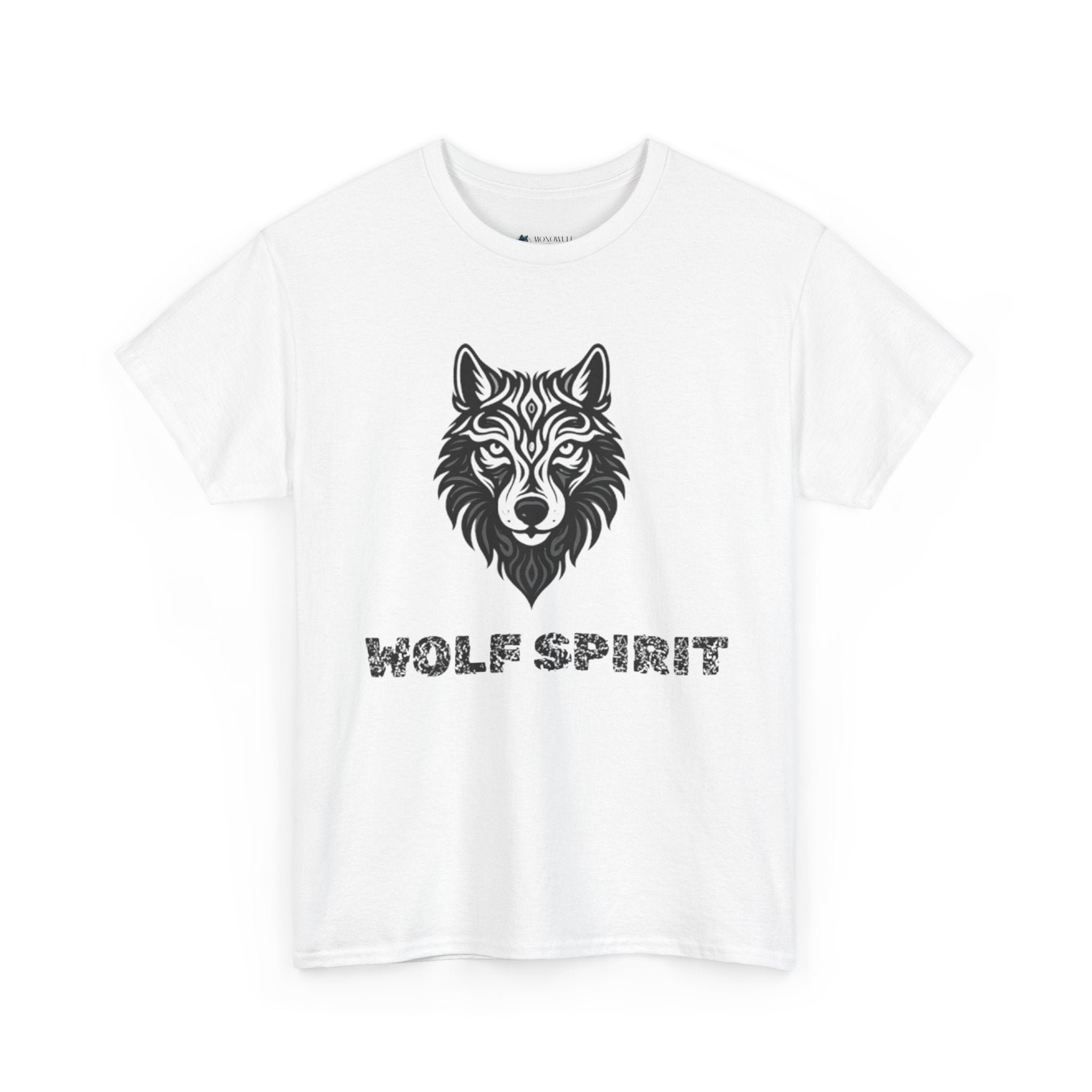 Wolf Graphic Tee – Wolf Spirit T-Shirt for Nature & Animal Lovers White T-Shirt
