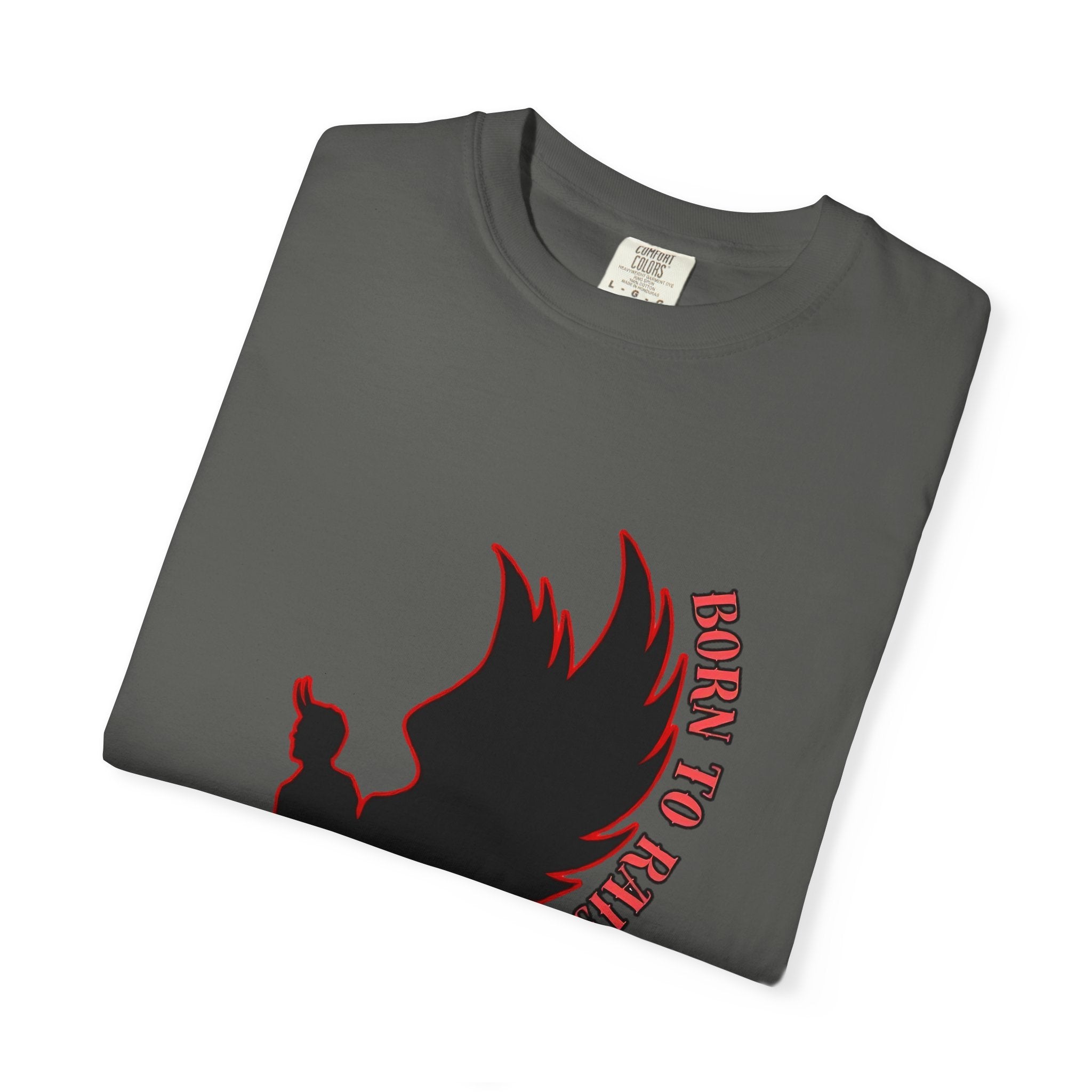 Devil Wings Unisex T-shirt - Born to Raise Hell Design Pepper T-Shirt