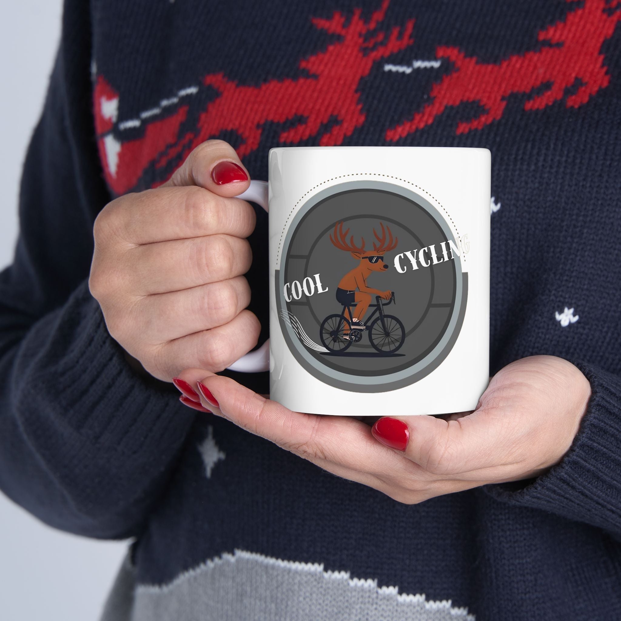 Cool Vibes Ceramic Mug | Perfect Gift for Coffee Lovers | Unique Drinkware | Home Office Decor | Fun Morning Mug 11oz Mug