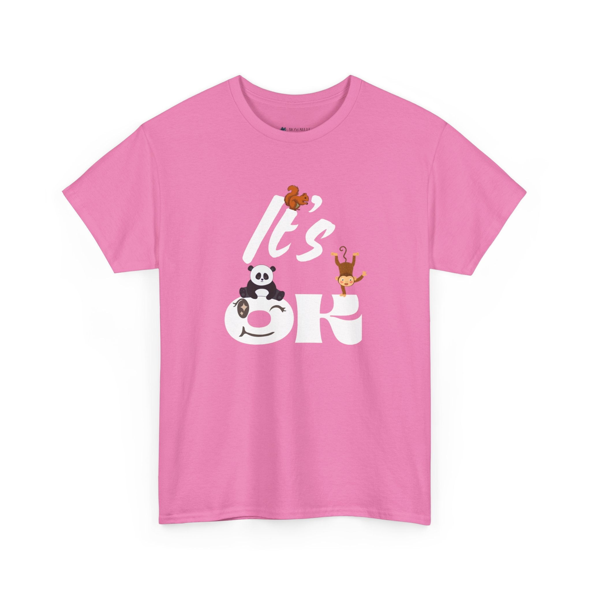 Fun Panda & Friends Tee, Casual Wear, Gift for Animal Lovers, Everyday Comfort, Cute Graphic Shirt, Relaxed Style Azalea T-Shirt