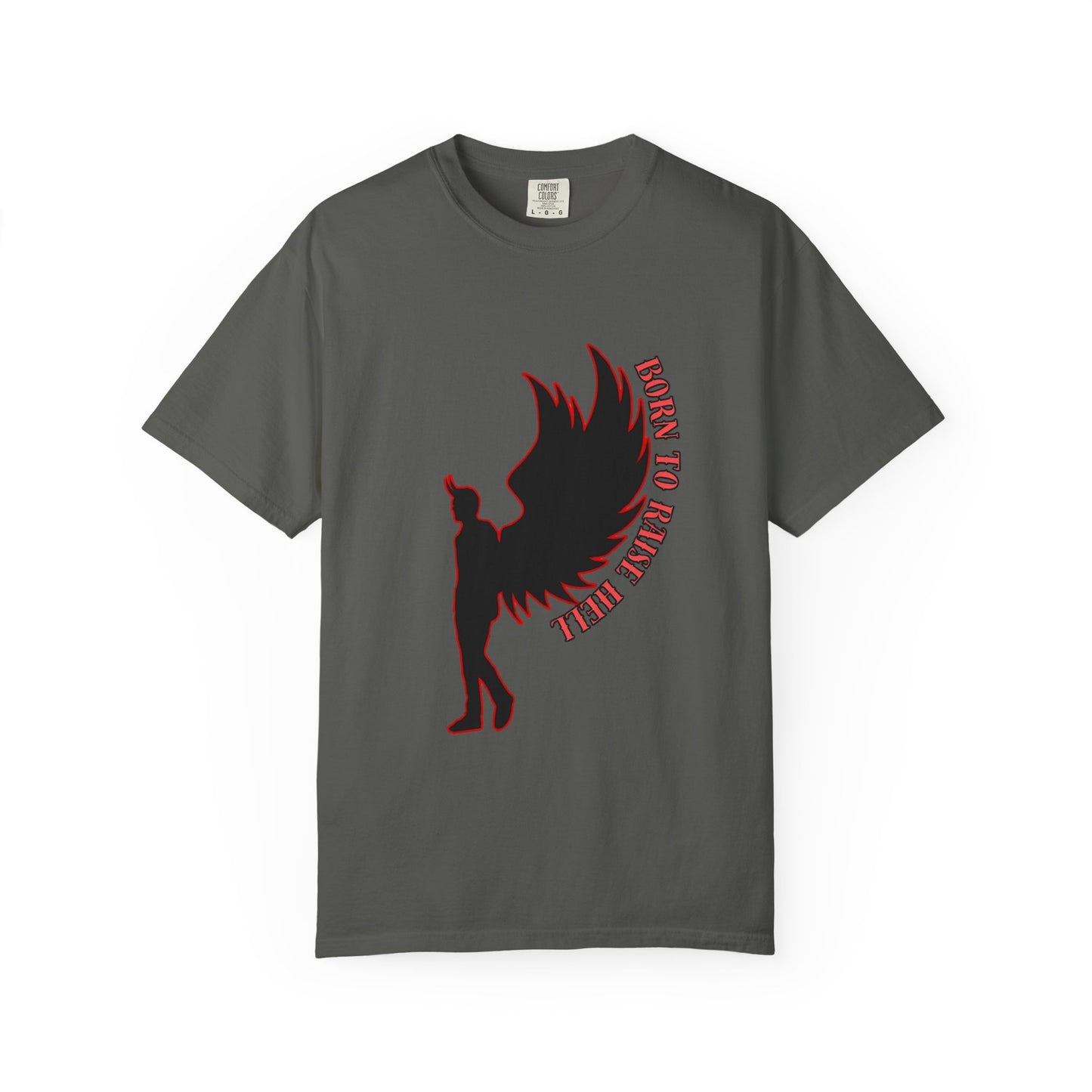 Devil Wings Unisex T-shirt - Born to Raise Hell Design