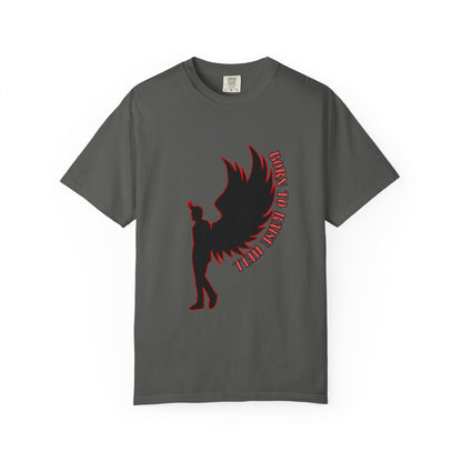 Devil Wings Unisex T-shirt - Born to Raise Hell Design