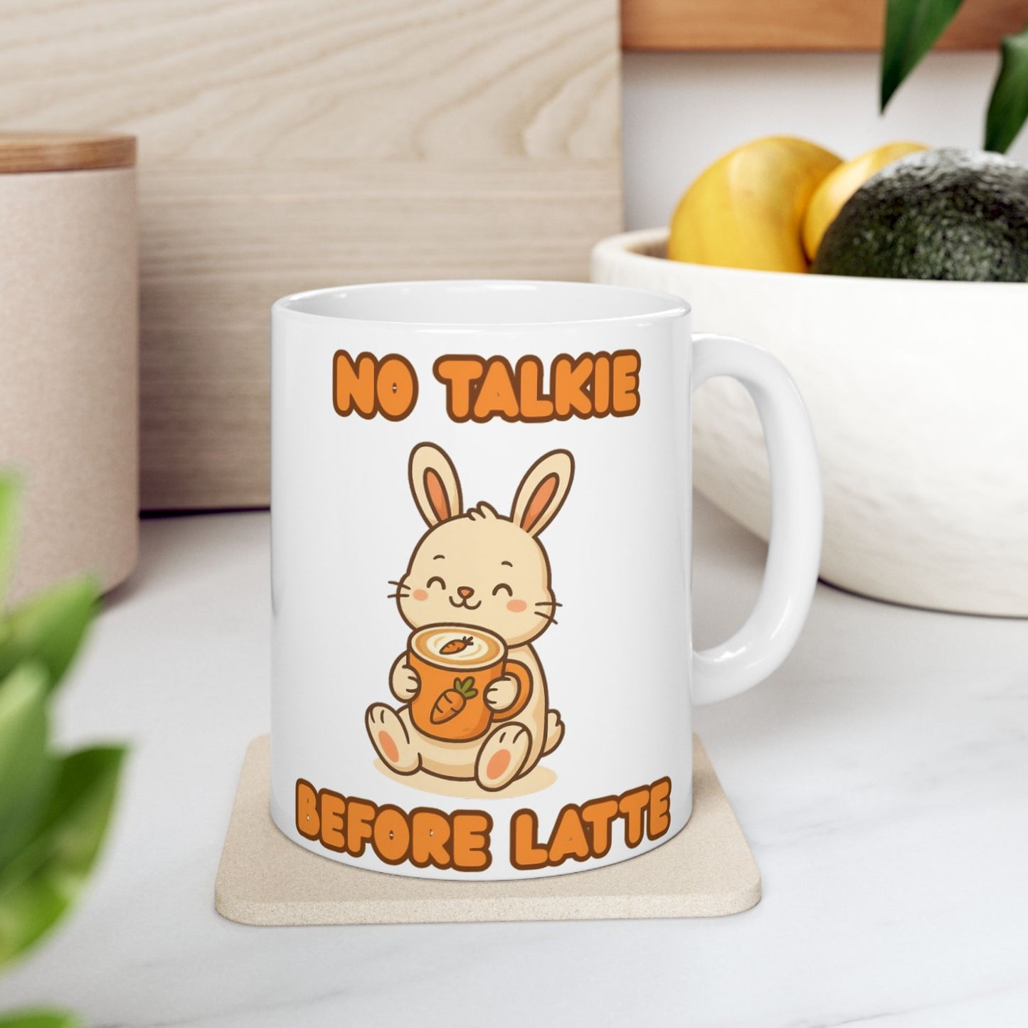 Ceramic Mug Cute Bunny Coffee Mug 11oz 15oz