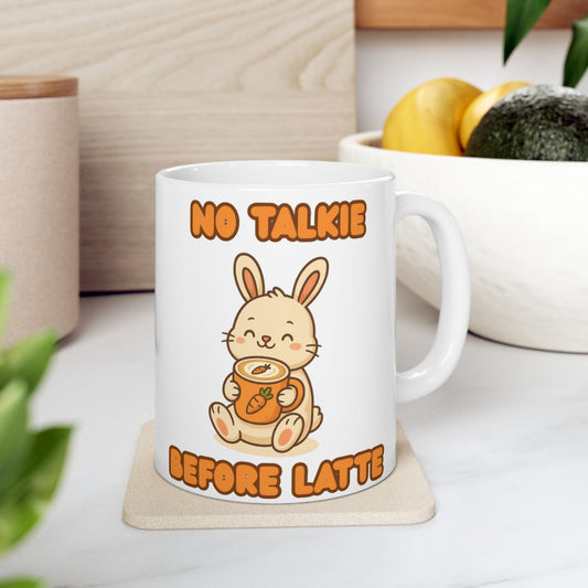 Ceramic Mug Cute Bunny Coffee Mug 11oz 15oz