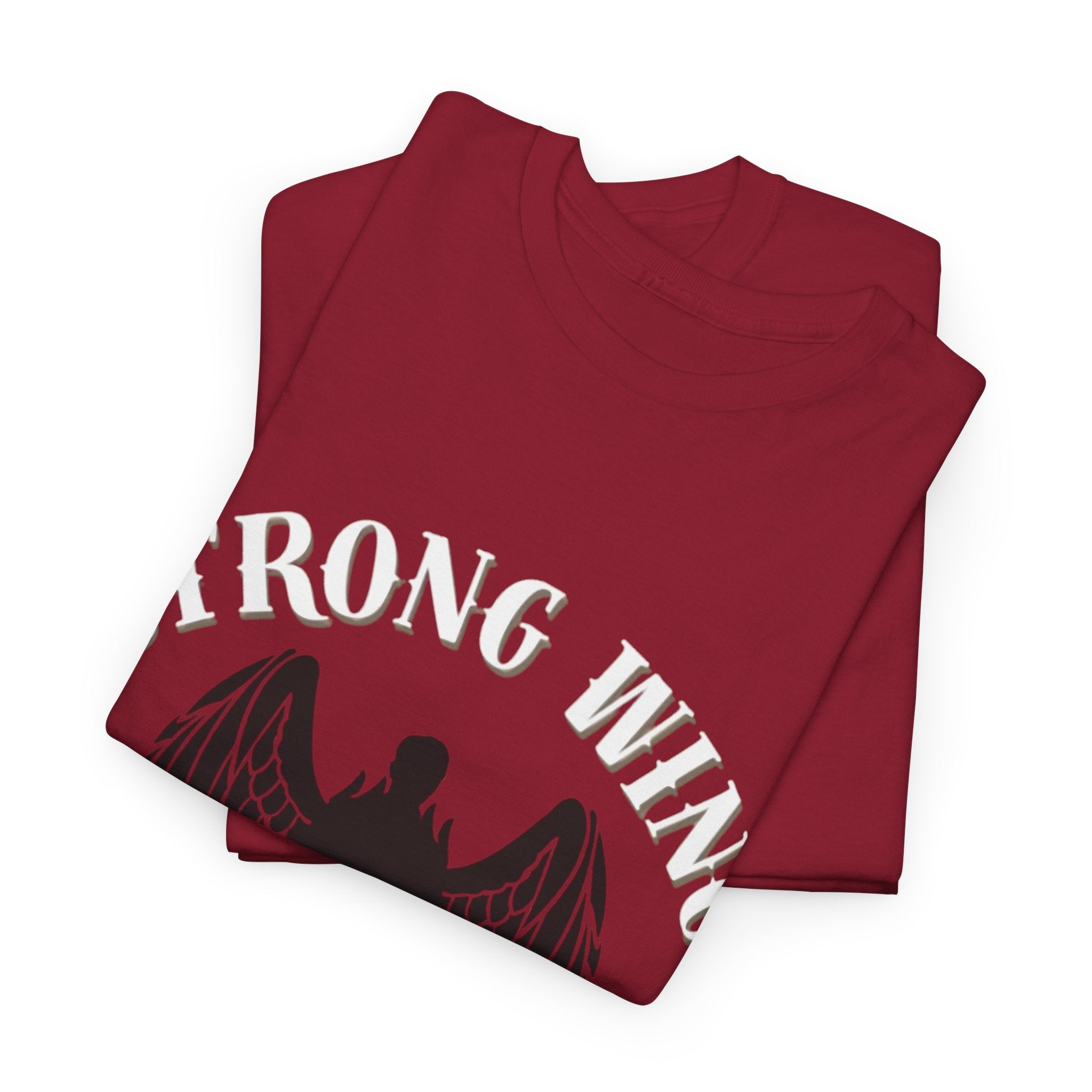 Wing Graphic | Unisex Streetwear T-Shirt – Cool Graphic Tee Cardinal Red T-Shirt