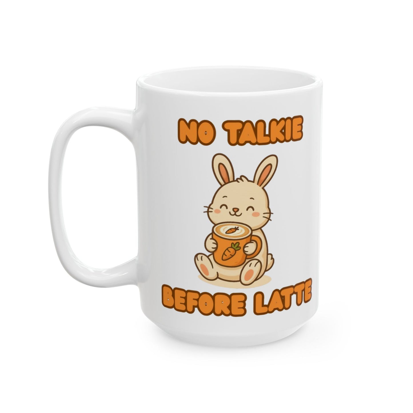 Ceramic Mug Cute Bunny Coffee Mug 11oz 15oz