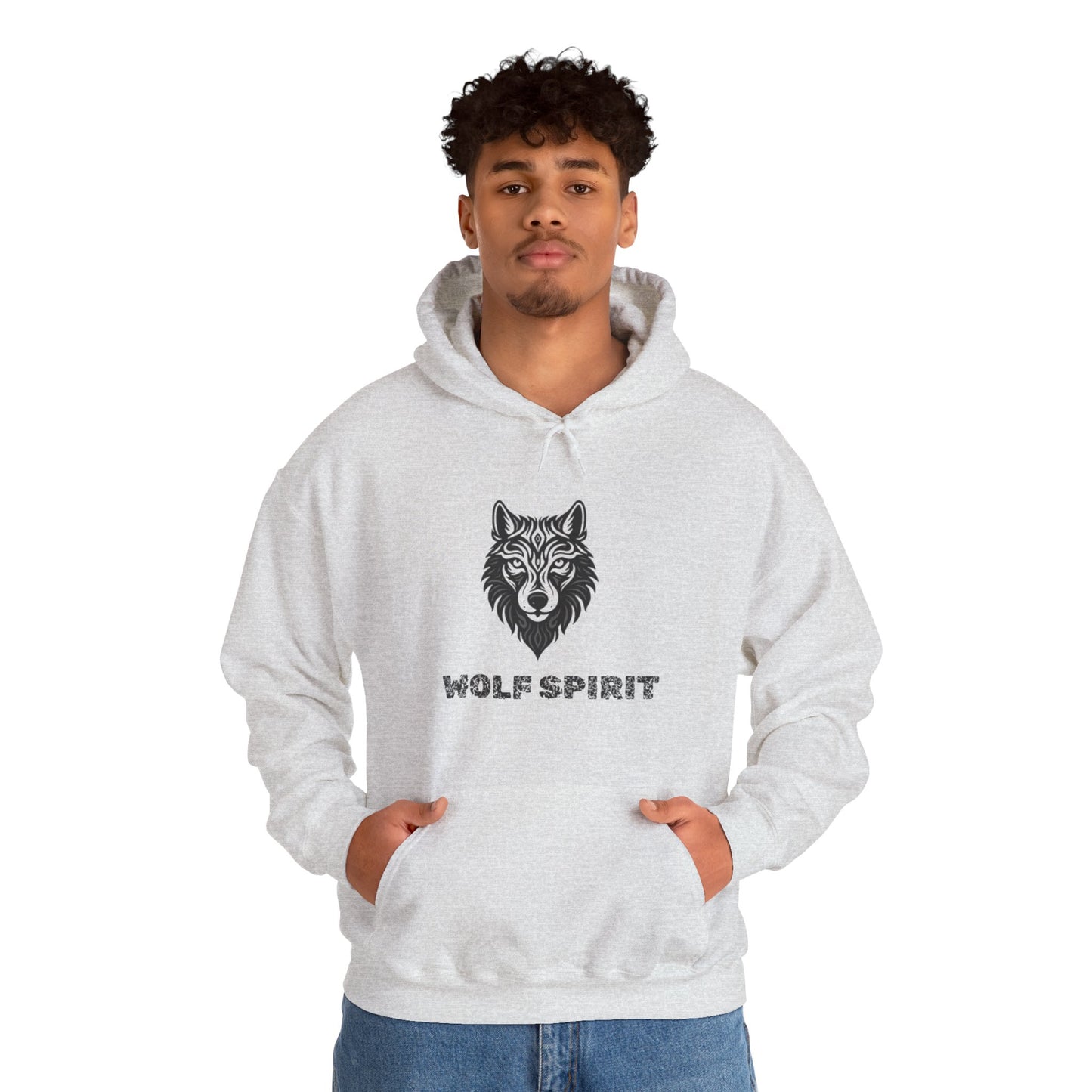 Ash Wolf Spirit Hoodie