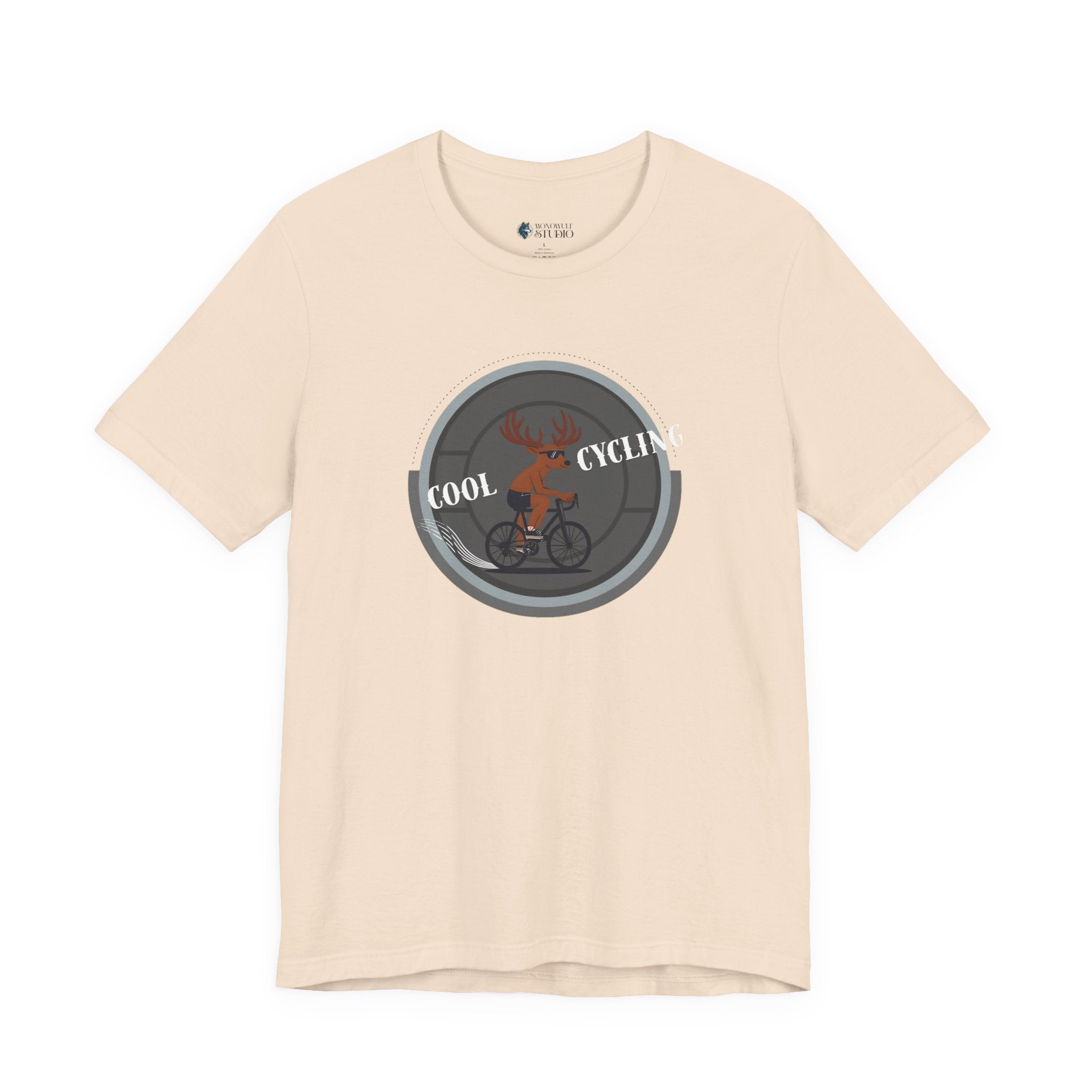 Cool Cycling Unisex Tee - Perfect for Cyclists, Gift for Fitness Enthusiasts, Casual Outfit, Outdoor Activities, Bike Lovers T-Shirt Athletic Heather T-Shirt