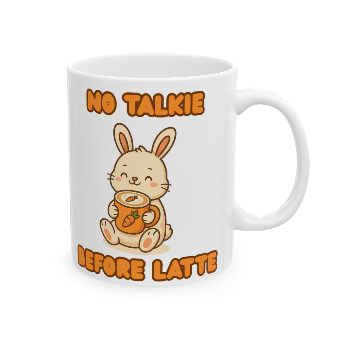 Ceramic Mug Cute Bunny Coffee Mug 11oz 15oz