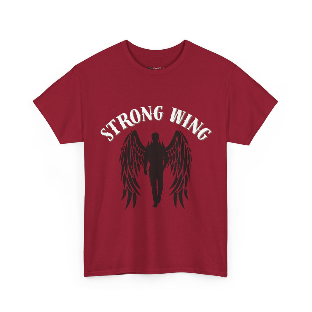 Wing Graphic | Unisex Streetwear T-Shirt – Cool Graphic Tee Cardinal Red T-Shirt