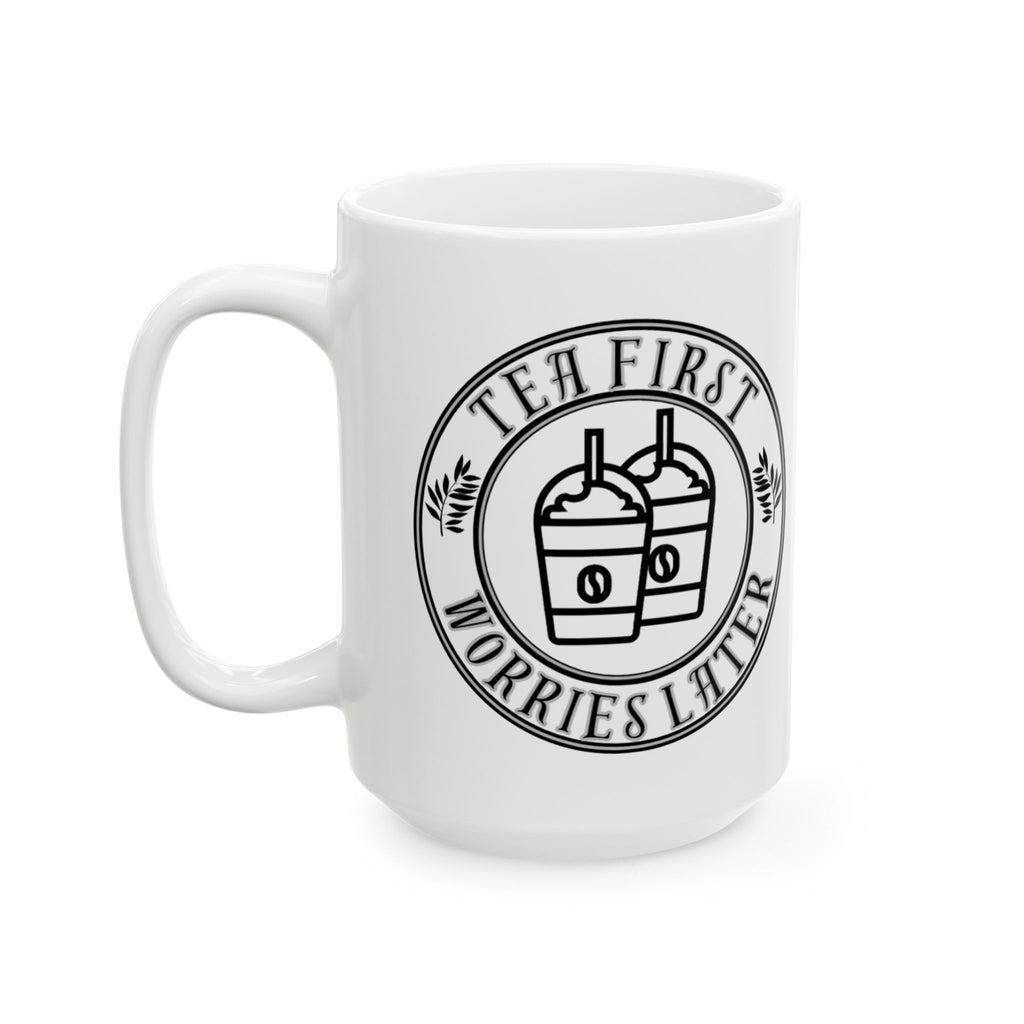 Tealist Worrister Coffee Cup – Stylish Ceramic Mug for Everyday Use 15oz Mug