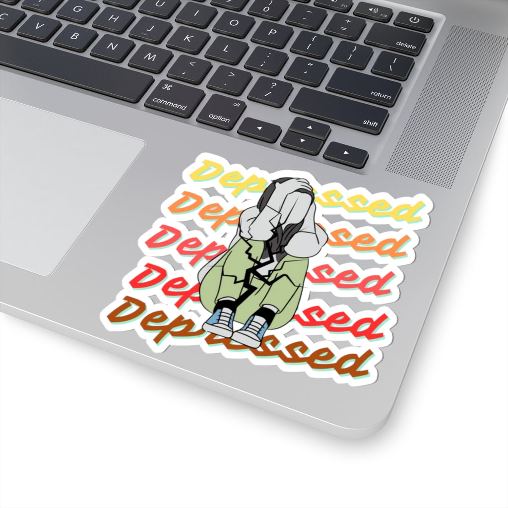 Emotional Stickers 6" × 6" White Paper products