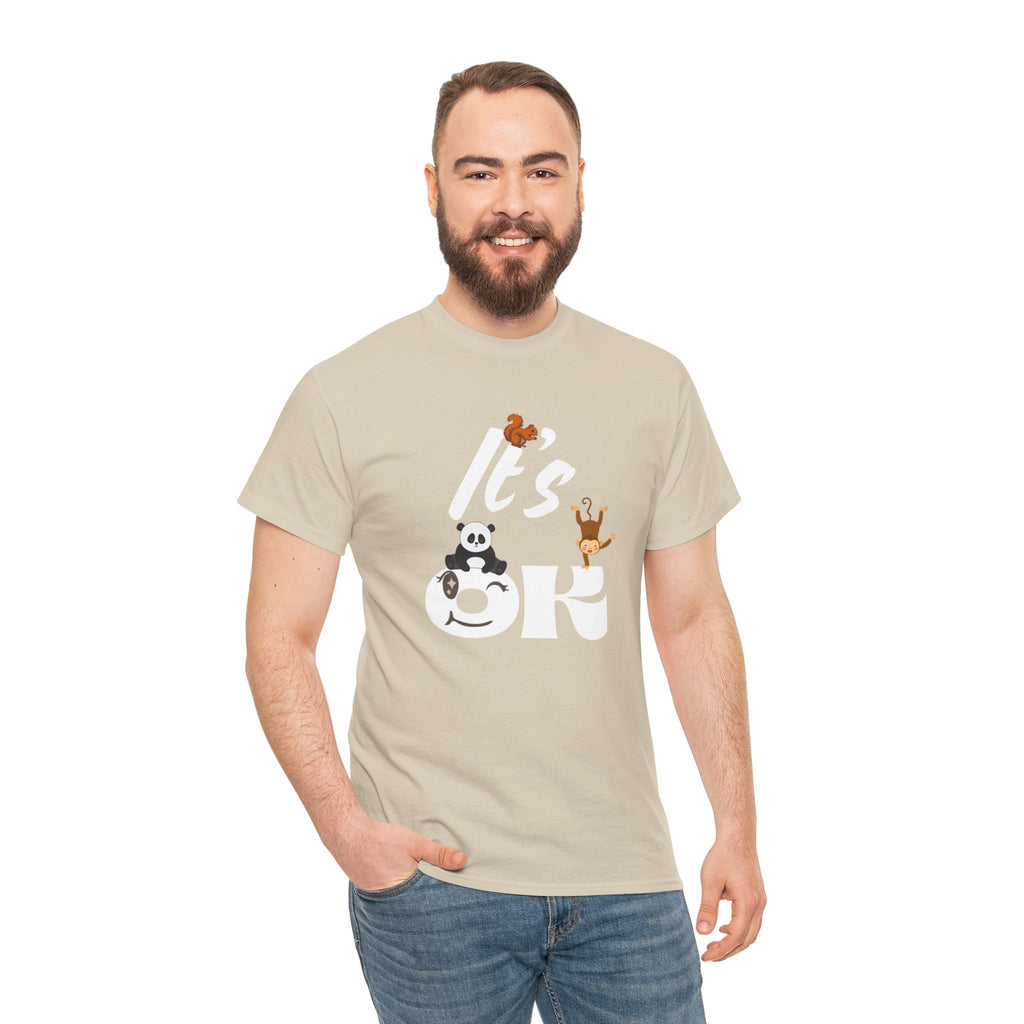 Fun Panda & Friends Tee, Casual Wear, Gift for Animal Lovers, Everyday Comfort, Cute Graphic Shirt, Relaxed Style Azalea T-Shirt