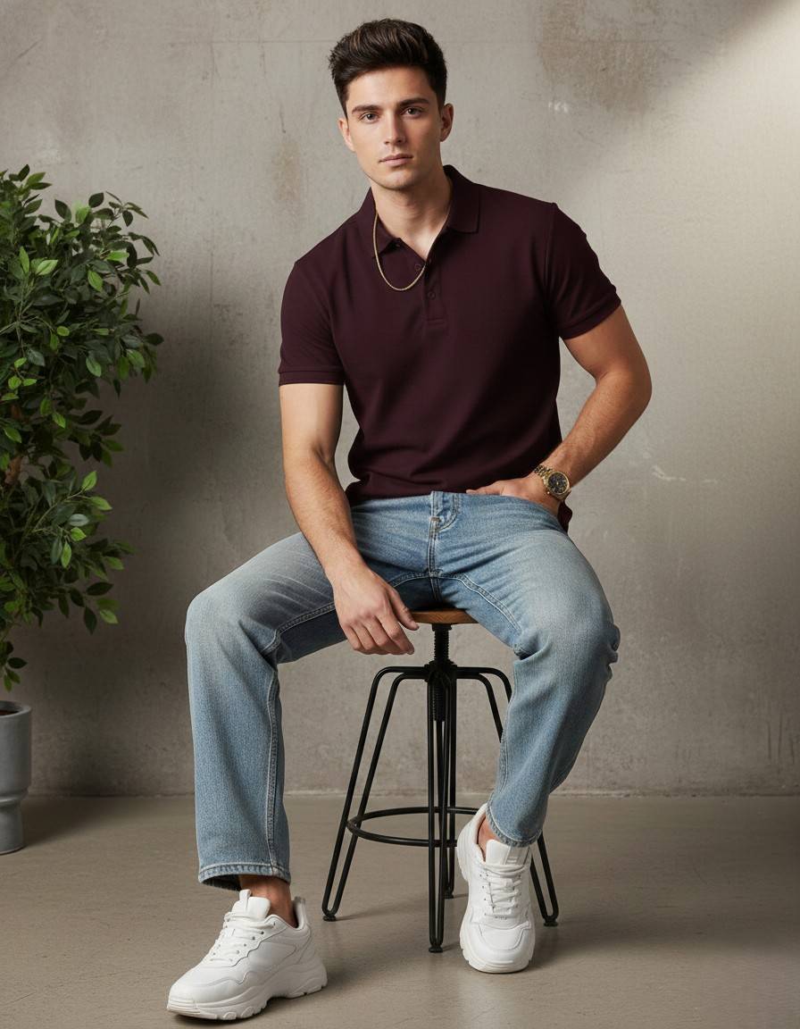 Premium Cotton Polo Tee | Soft, Breathable Polo Shirt