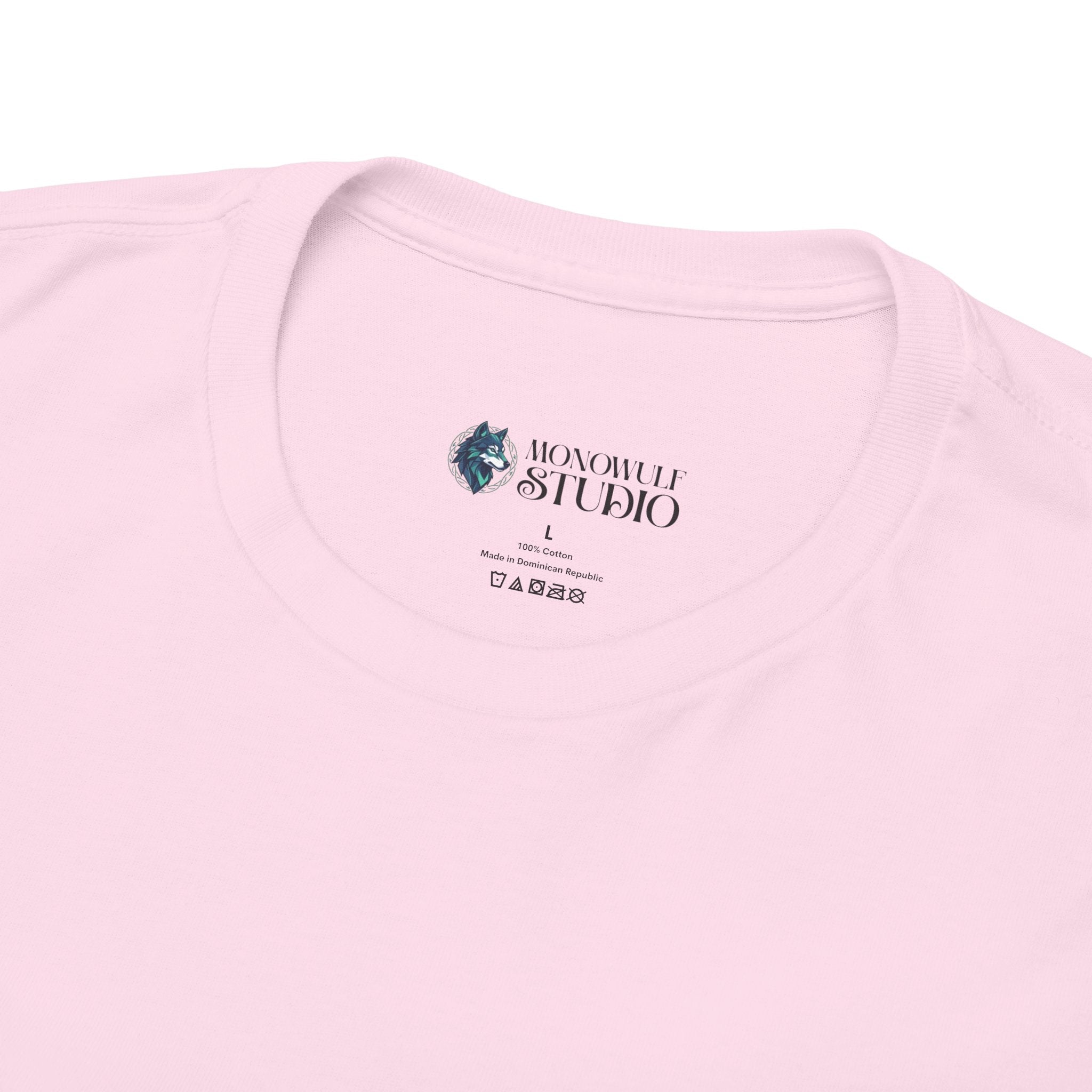 Better Day Ahead Graphic Unisex Heavy Cotton T-Shirt Light Pink T-Shirt