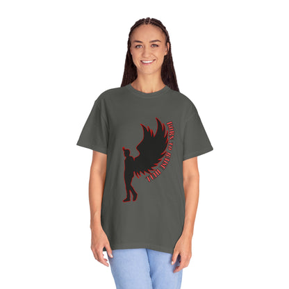 Devil Wings Unisex T-shirt - Born to Raise Hell Design
