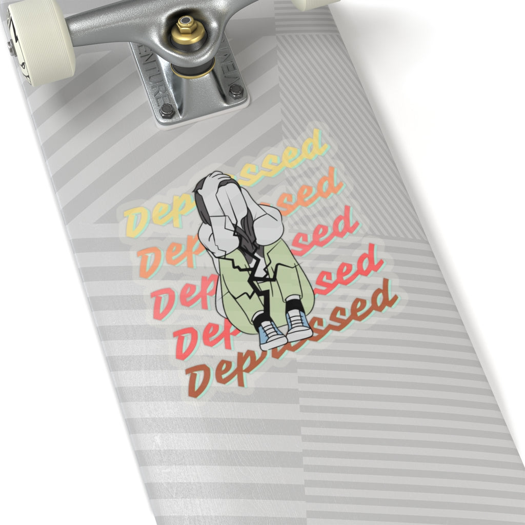 Emotional Stickers 6" × 6" White Paper products