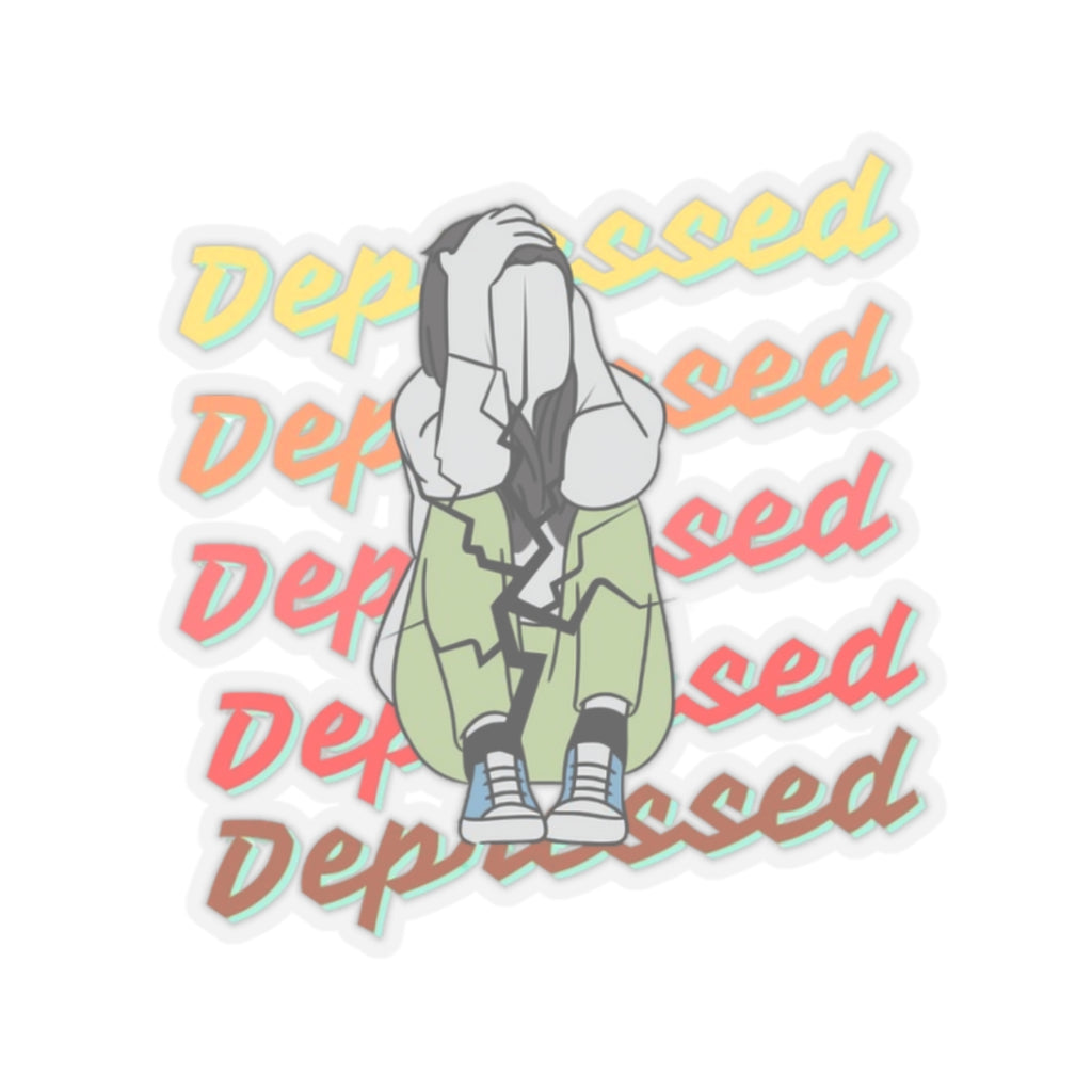 Emotional Stickers 2" × 2" Transparent Paper products