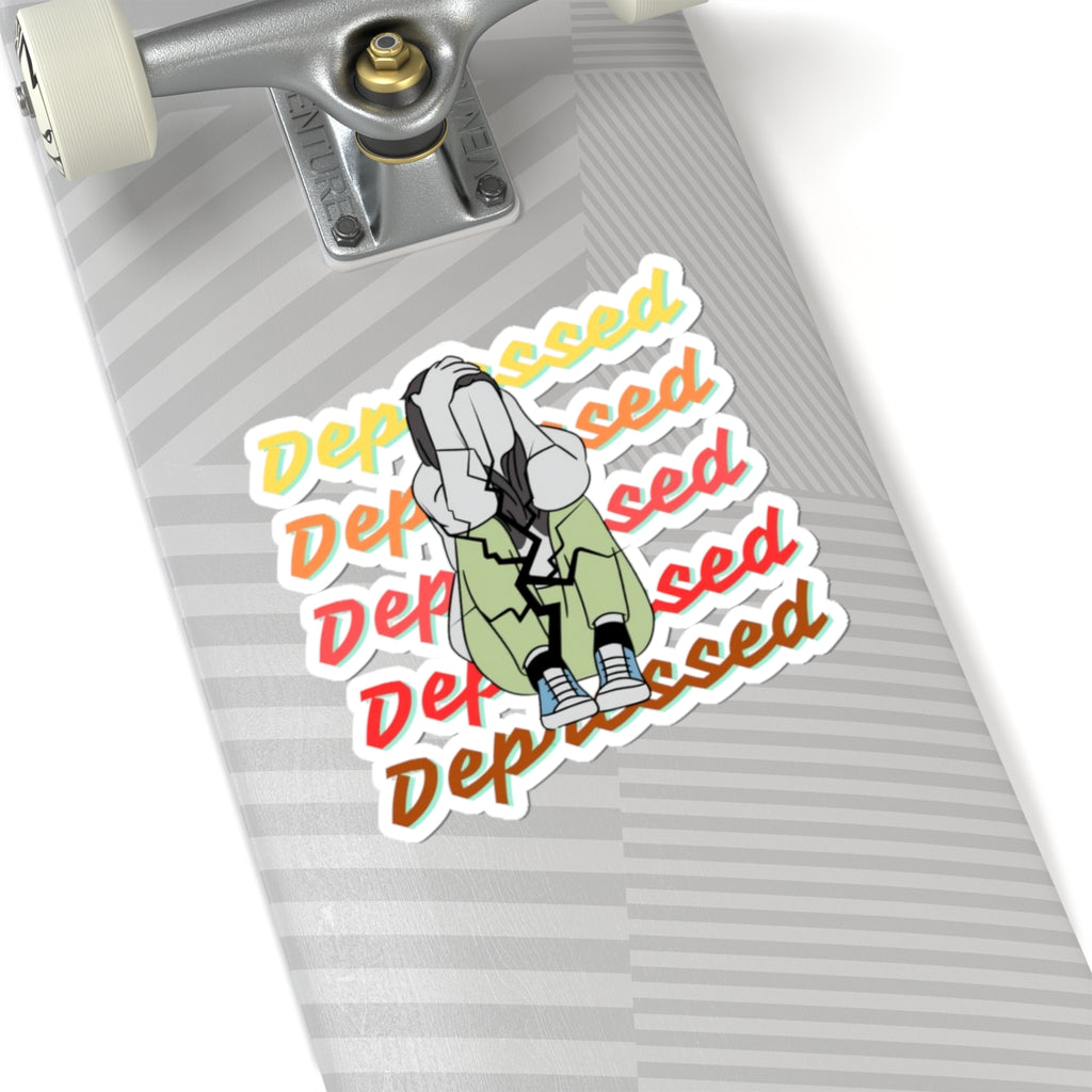 Emotional Stickers 6" × 6" White Paper products