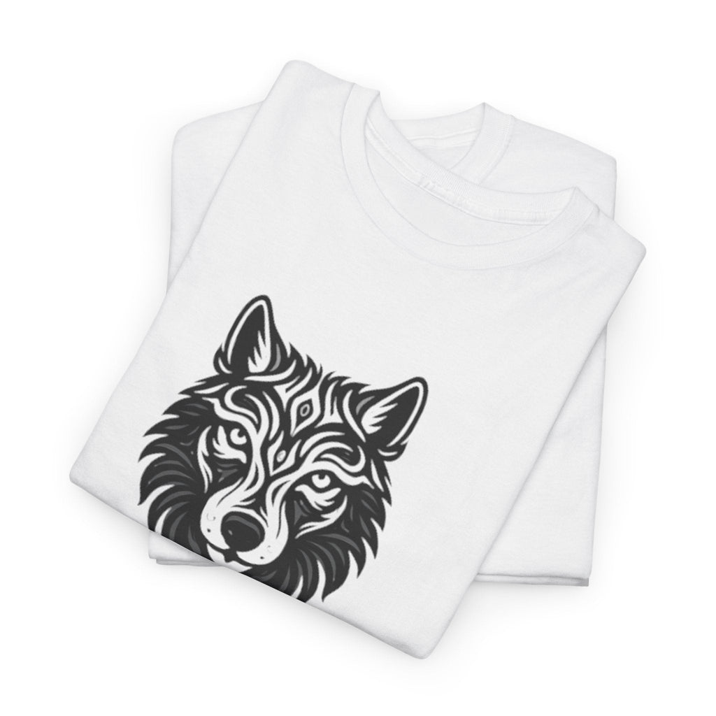 Wolf Graphic Tee – Wolf Spirit T-Shirt for Nature & Animal Lovers White T-Shirt