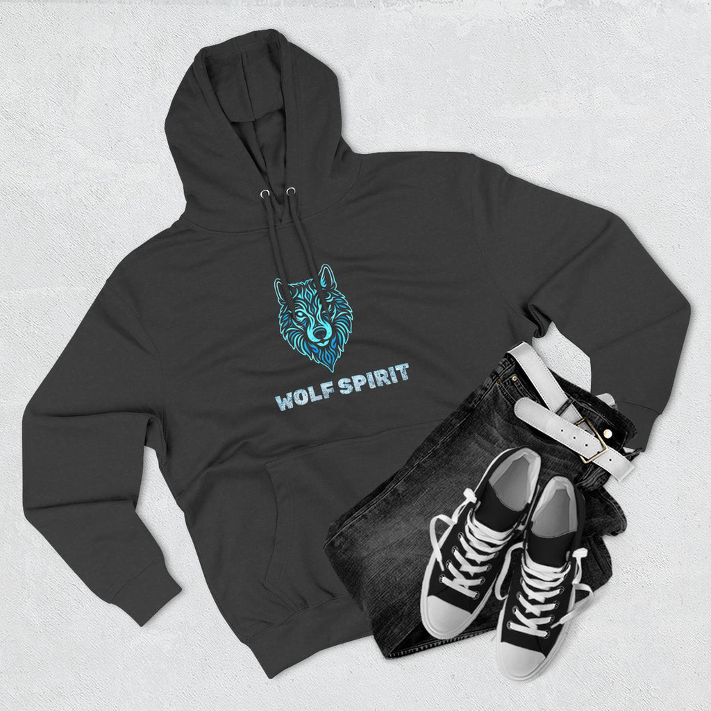 Wolf Spirit Hoodie | Essentials Hoodie | Cool Hoodies for Men & Women Streetwear Navy Hoodie
