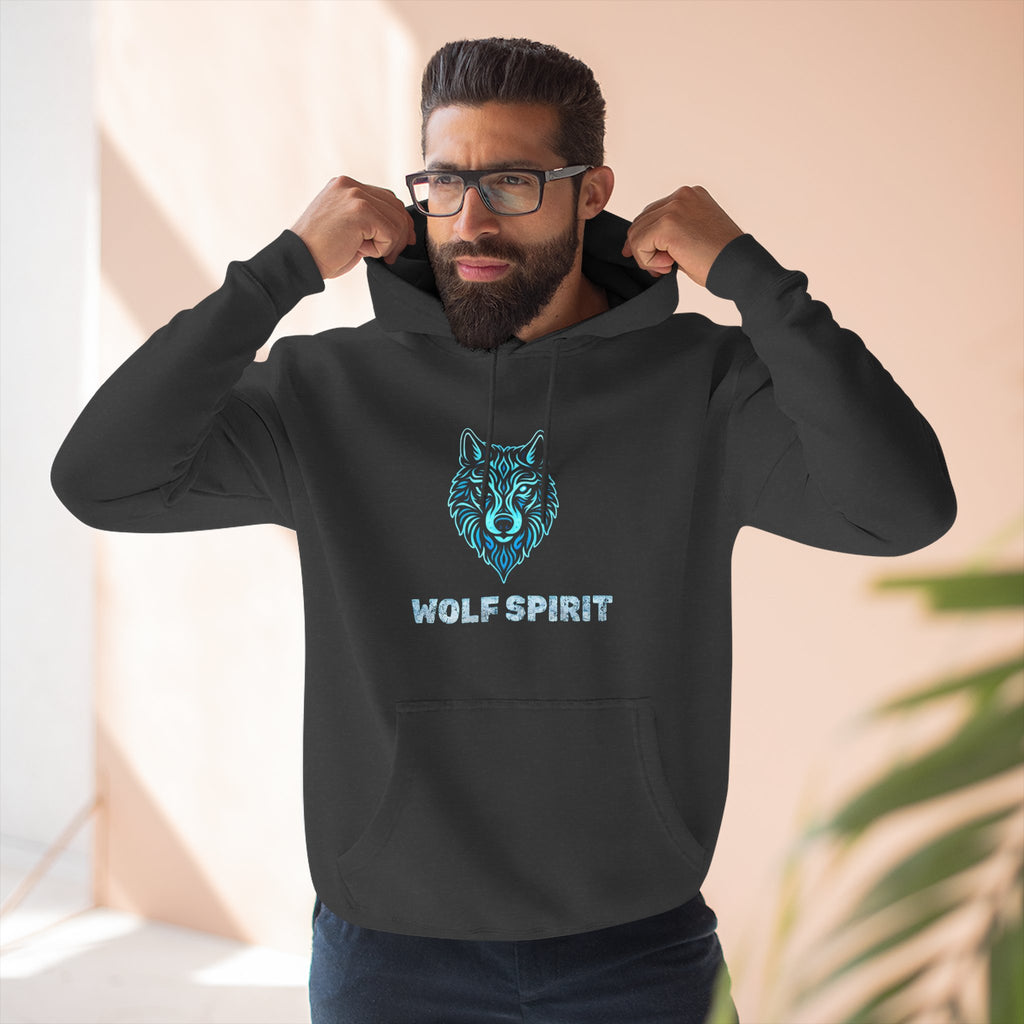 Wolf Spirit Hoodie | Essentials Hoodie | Cool Hoodies for Men & Women Streetwear Navy Hoodie